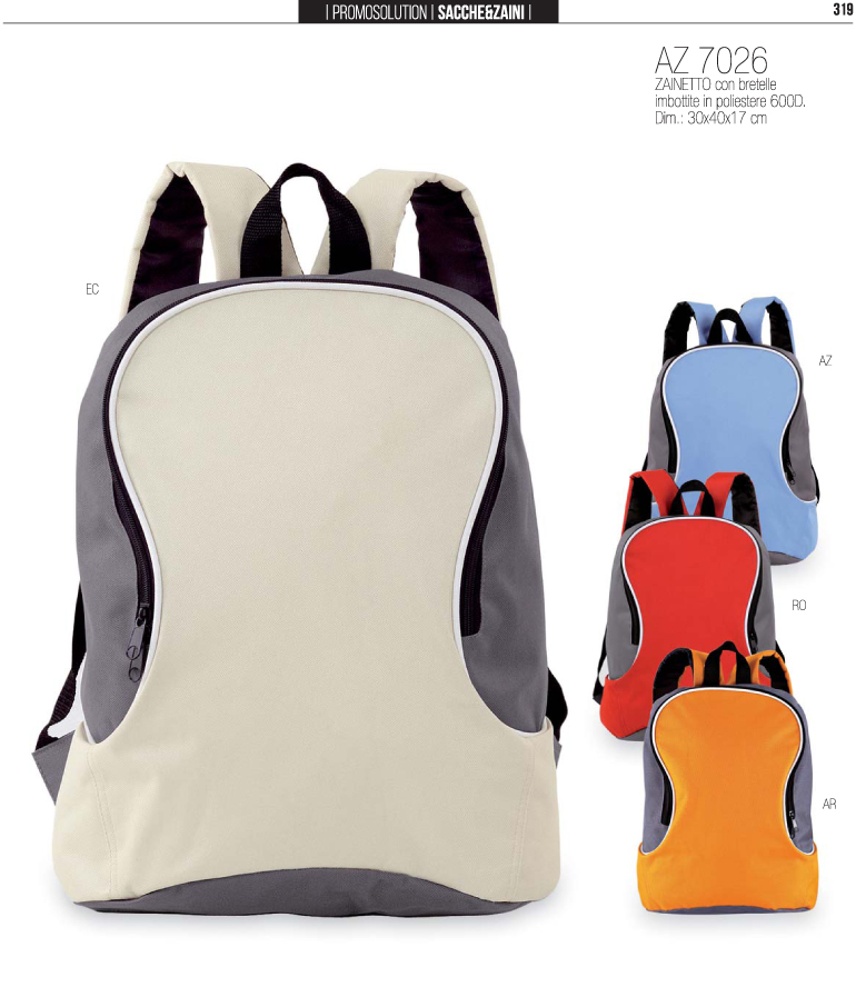Zaino con bretelle new arrivals