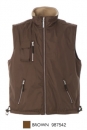 PORTUGAL GILET IN POLIESTERE PONGEE