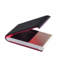 5 Astucci per biglietti da visita con rivestimento in pelle 