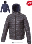 ALASKA Giubbino reversibile in nylon 20D morbido e lucido