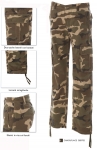 BANGKOK Pantalone multitasche 100% cotone twill
