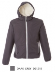 BERGEN Giubbino in nylon 20D morbido, con fodera in peluche