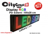 DISPLAY LUMINOSI A LED RGB