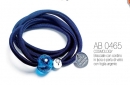 BRACCIALE CON CORDONCINO IN LYCRA E PERLA DI VETRO.- ANTICA MURR