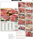 CALENDARIO CARNE CRUDA TRIMESTRALE  12 FOGLI