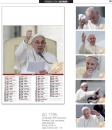 CALENDARIO PAPA FRANCESCO BIMESTRALE 6 FOGLI