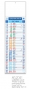 CALENDARIO SILHOUETTE TRIMESTRALE  12 FOGLI