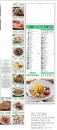 CALENDARIO SILHOUETTE CUCINA ITALIANA TRIMESTRALE  12 FOGLI