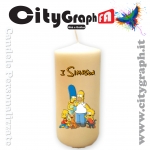 CANDELA PERSONALIZZATA 8X17