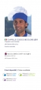 CAPPELLO CUOCO BICOLORE