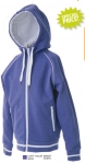 COIMBRA BOY Felpa bambino cotone/polyestere, zip lunga