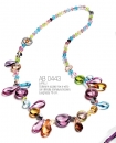 COLLANA IN PERLE DI VETRO  - ANTICA MURRINA
