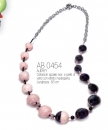 COLLANA IN PERLE DI VETRO EFFETTO MADREPERLA  - ANTICA MURRINA