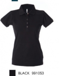 COLOMBIA LADY Polo manica corta 100% cotone pettinato, bottone I