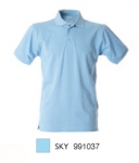 COLOMBIA MAN Polo manica corta 100% cotone pettinato bottone ita