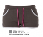 CRETA LADY Pantalone corto donna in felpa 100% cotone french ter