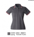 MINORCA LADY  Polo manica corta in jersey 100% cotone pettinato