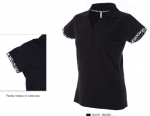 NAIROBI LADY Polo donna manica corta in jersey 100% cotone petti