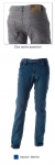 PHOENIX Pantalone jeans elasticizzata 98% cotone 2% elasten