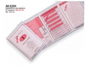PORTAPATENTE 3 ANTE REALIZZATO IN PVC TRASPARENTE MADE IN ITALY