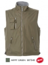 PORTUGAL GILET IN POLIESTERE PONGEE