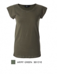 QUINTO LADY T-shirt donna manica corta girocollo con borchie app