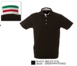 RICCIONE Polo manica corta in jersey 100% cotone pettinato