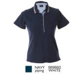 RODI LADY Polo donna manica corta in jersey 100% cotone pettinat