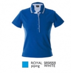 RODI LADY Polo donna manica corta in jersey 100% cotone pettinat
