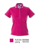 RODI LADY Polo donna manica corta in jersey 100% cotone pettinat