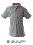 TENERIFE BOY Polo manica corta effetto fiammato 100% cotone