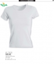 T-SHIRT DONNA 180 GR BIANCA KEYA  LADY