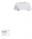 T-SHIRT UOMO 130 GR KEYA  MAN  BIANCA