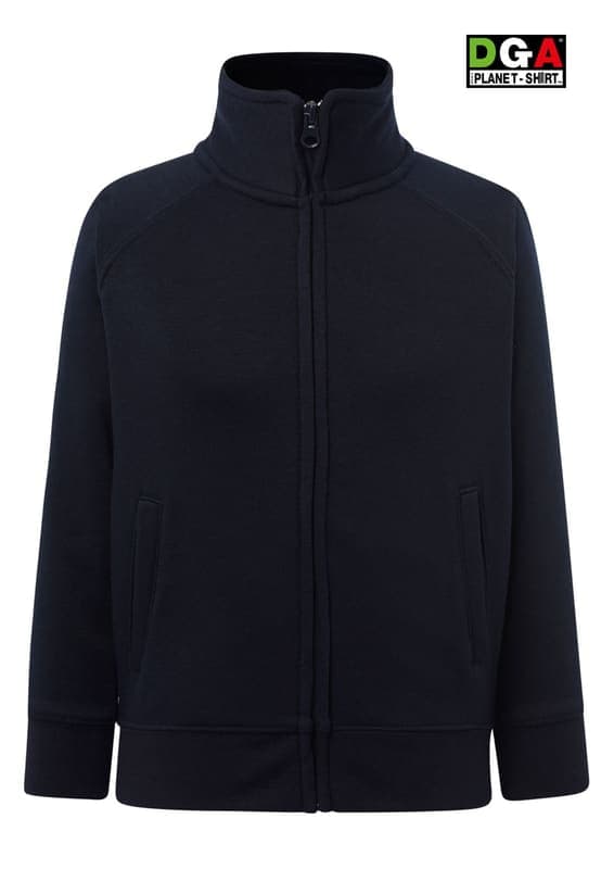 FELPA LEGGERA ZIP INTERA KID