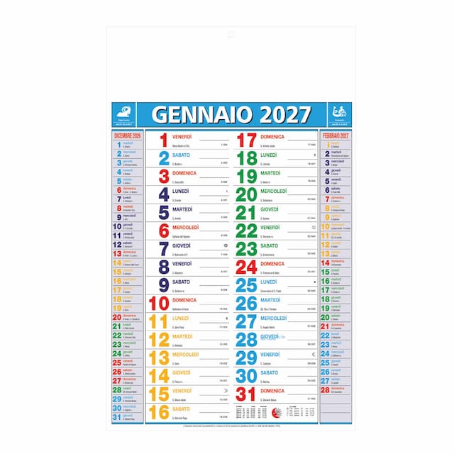 Calendario olandese 2027