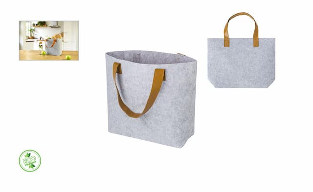 Shopper bag in feltro RPET