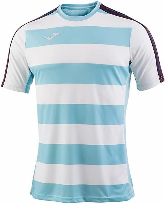T-shirt granada sportiva manica corta a strisce Joma