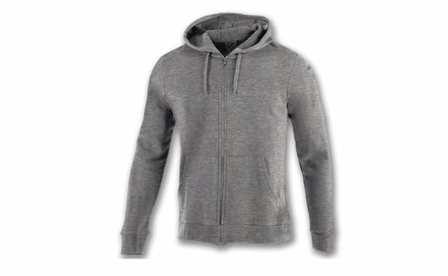 Felpa in cotone full zip combi Joma