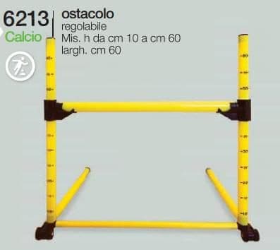 Ostacolo GRADUABILE10-60cm effeasport