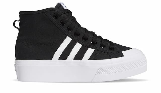 Scarpa donna nizza plat mid w Adidas