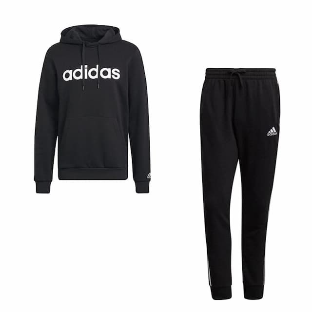 Tuta uomo Adidas essential logo hoodie
