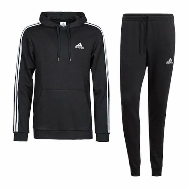 Tuta uomo essentialfleece 3-stripes Adidas