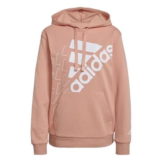 Felpa donna brand love slanted logo relaxed Adidas