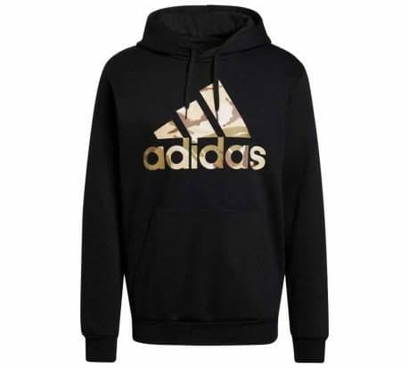 Felpa uomo fleece camo-print HD Adidas