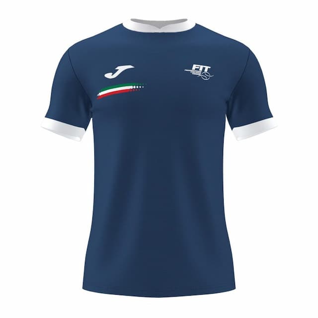 T-shirt tennis fed.italia Joma
