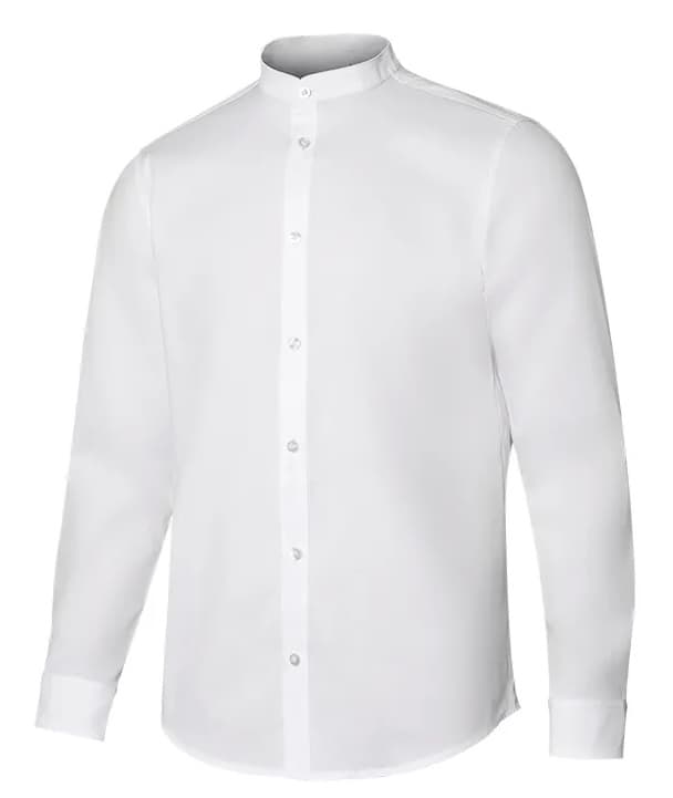 CAMICIA MAN COLLO ALLA COREANA MANICA LUNGA