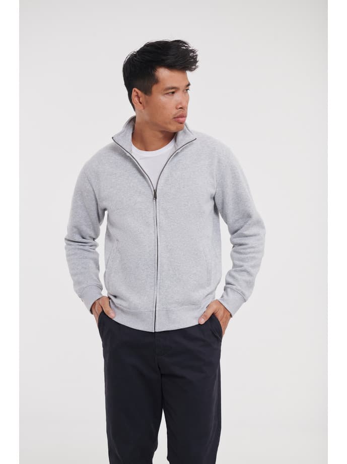 FELPA AUTHENTIC CON ZIP MAN