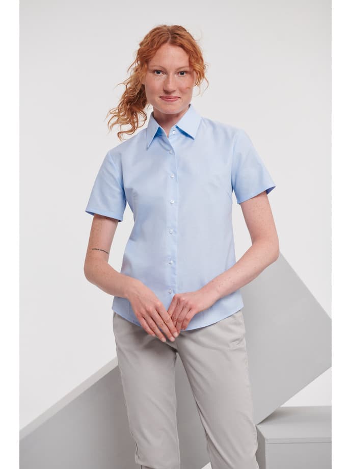 CAMICIA LADY OXFORD MANICA CORTA