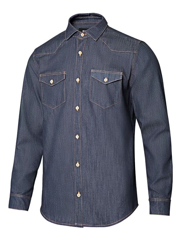 CAMICIA MAN DENIM MANICA LUNGA