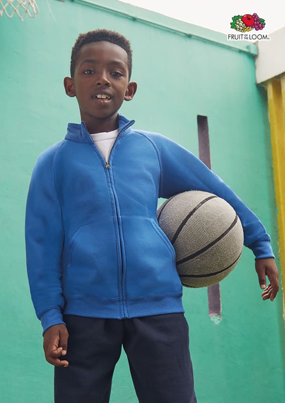 FELPA BAMBINO ZIP INTERA